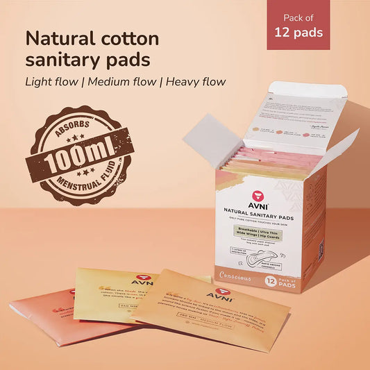 medium flow sanitary pads