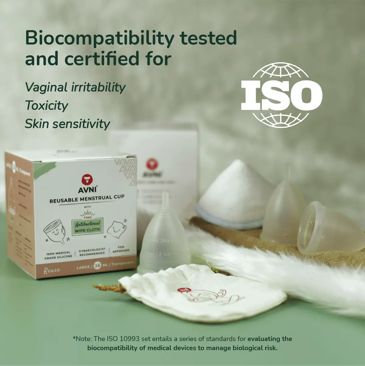 FDA approved menstrual cup