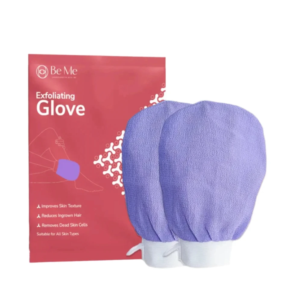 exfoliating glove for scrub