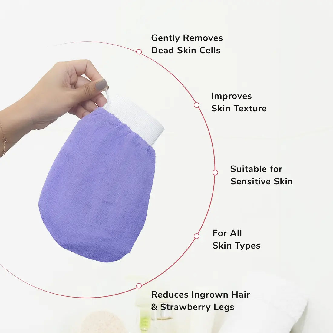 exfoliating glove at sustainable stree