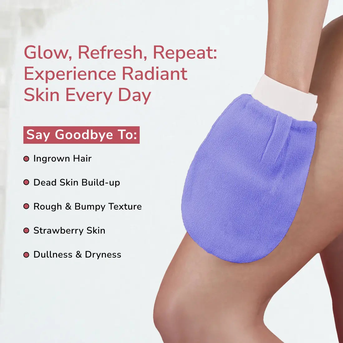 scrubbing glove at sustainable stree