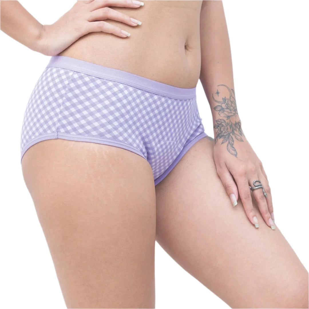 Purple Hipster Period Panty