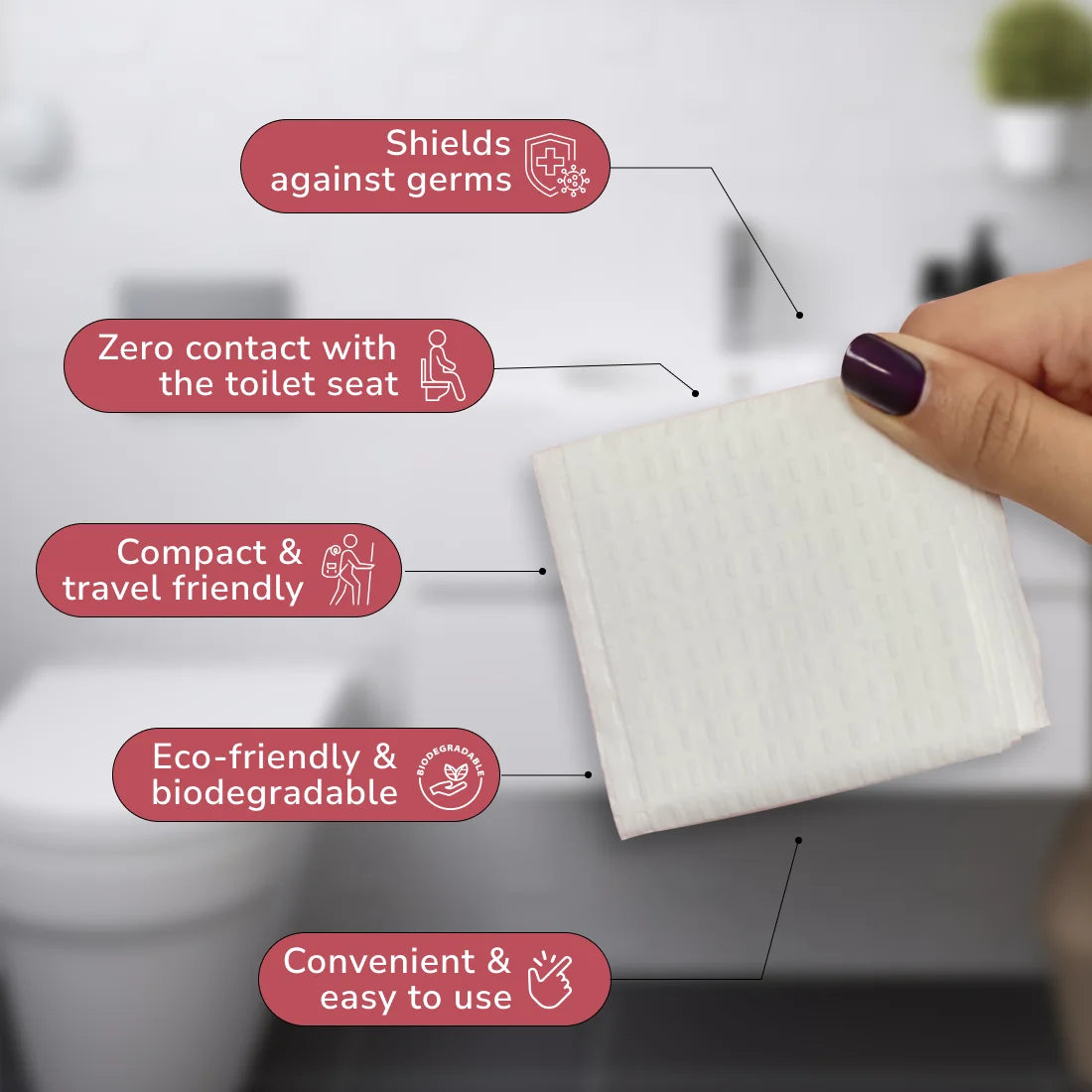 biodegradable toilet seat covers