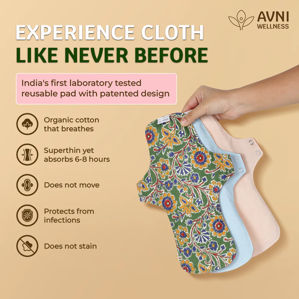 avni combo cloth pads