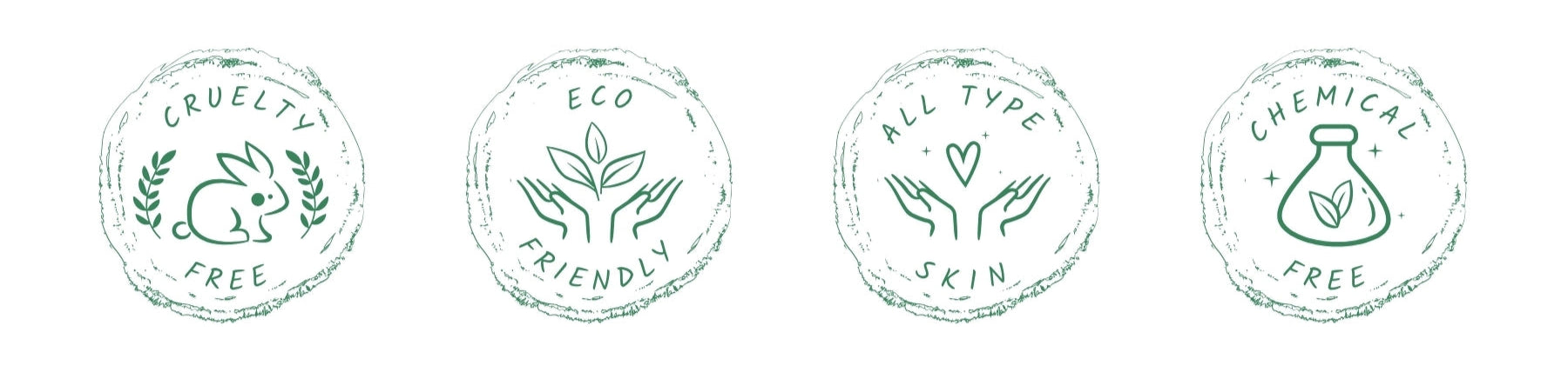 chemical free, crulety free and natural sanitary