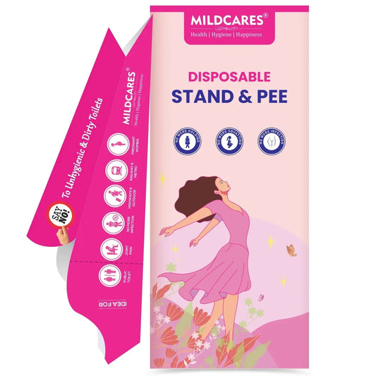 disposable stand and pee