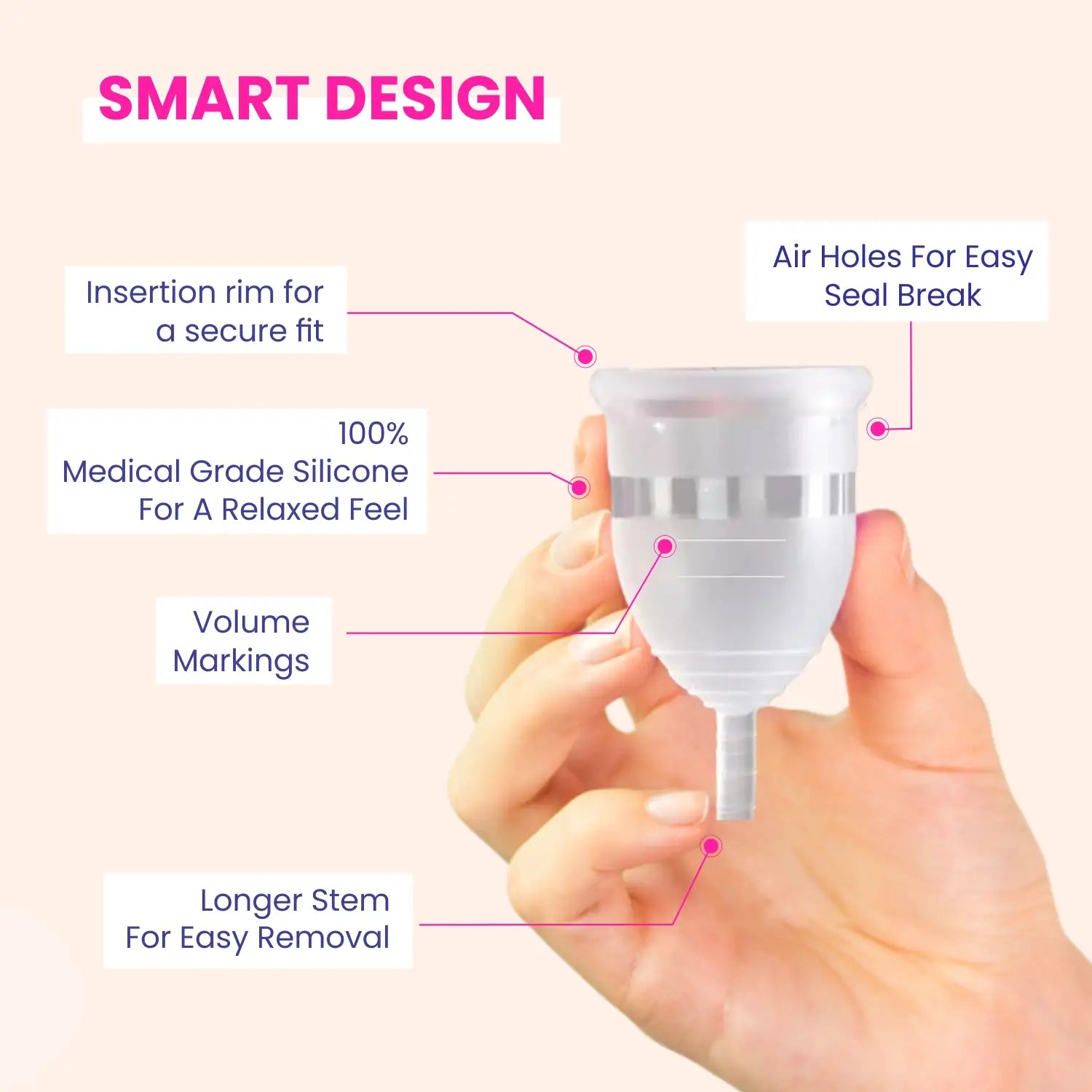 100% safe menstrual cup