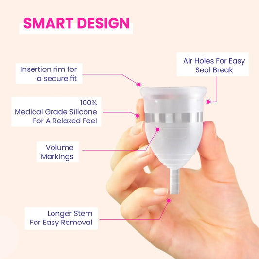 100% safe menstrual cup