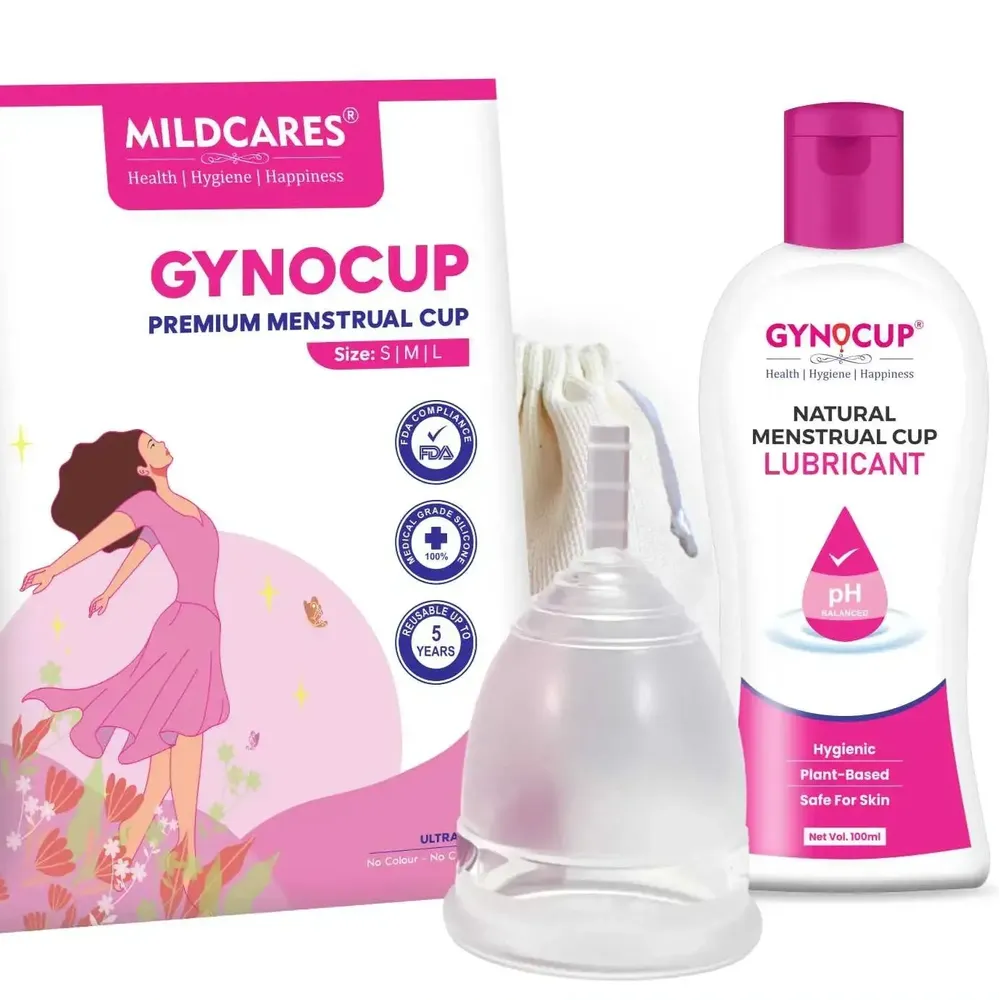 Menstrual Cup with water-based Lubricant for Easy Insertion | Buy Now Sustainable Stree Menstrual Cup with water-based Lubricant for Easy Insertion | Buy Now Sustainable Stree