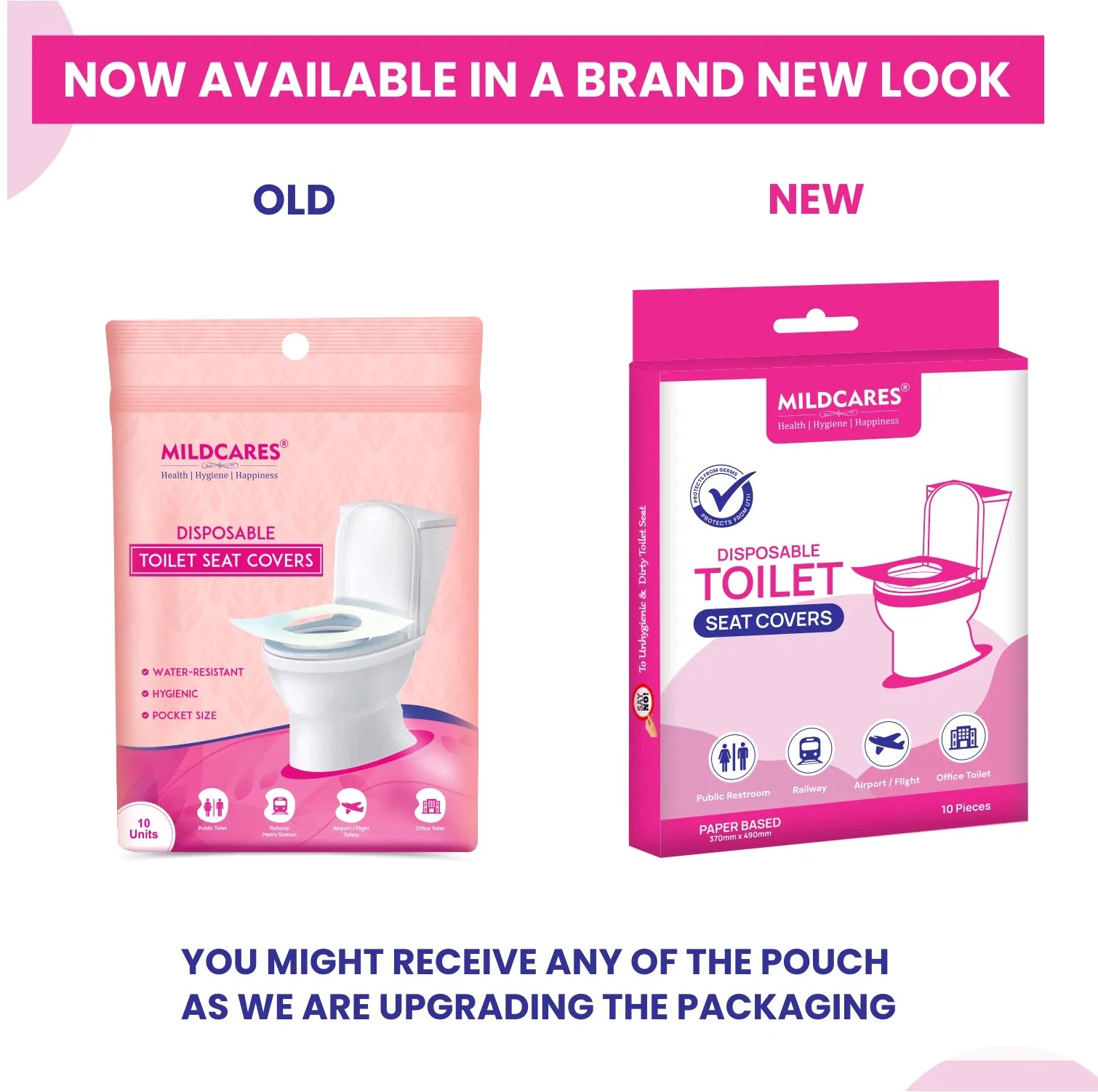 mildcares toilet seat covers