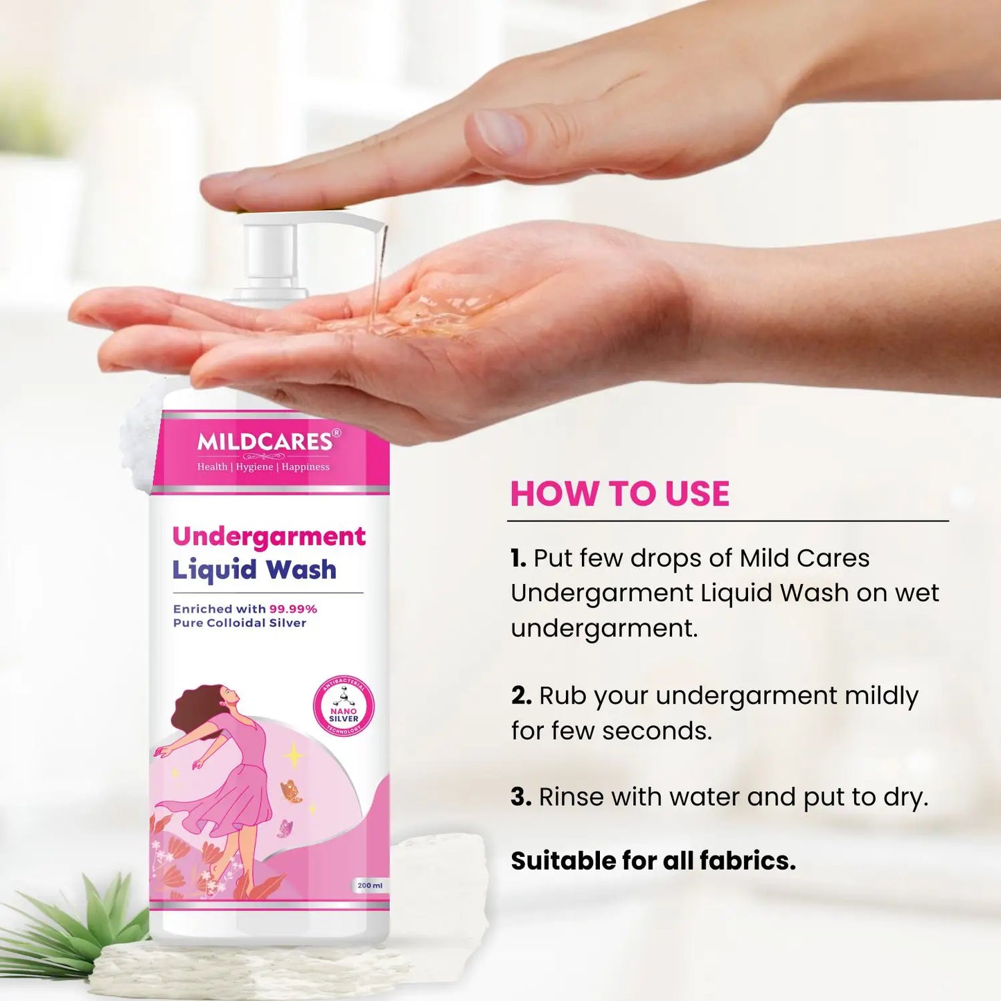 how to wash delicate panties