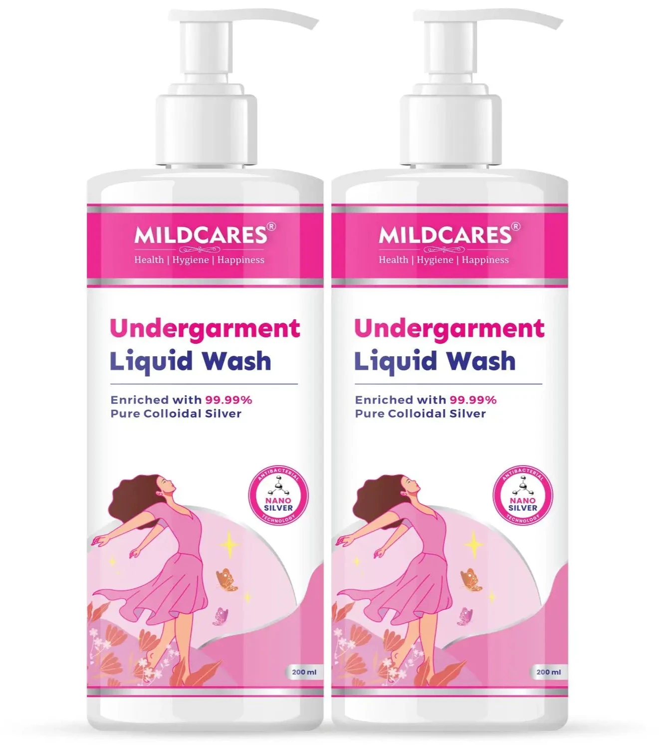 mildcares undergarment liquid wash