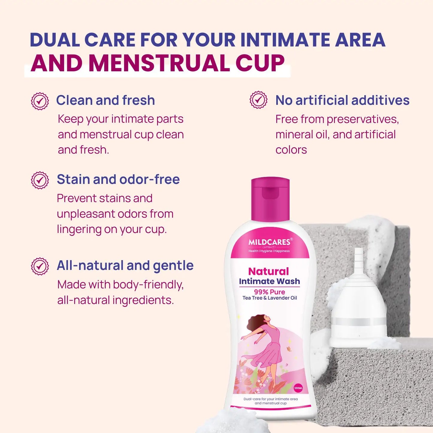organic and natural intimate wash