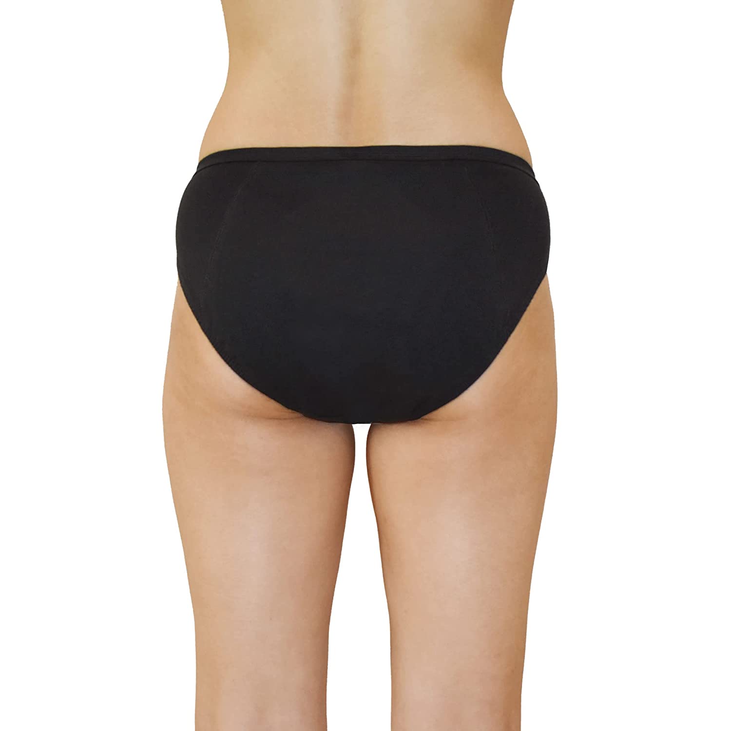 QNIX BacQup Period Panties Reusable  Black Periods Underwear – Sustainable  Stree