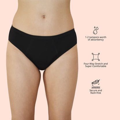 BacQup Reusable Period Panty Brief