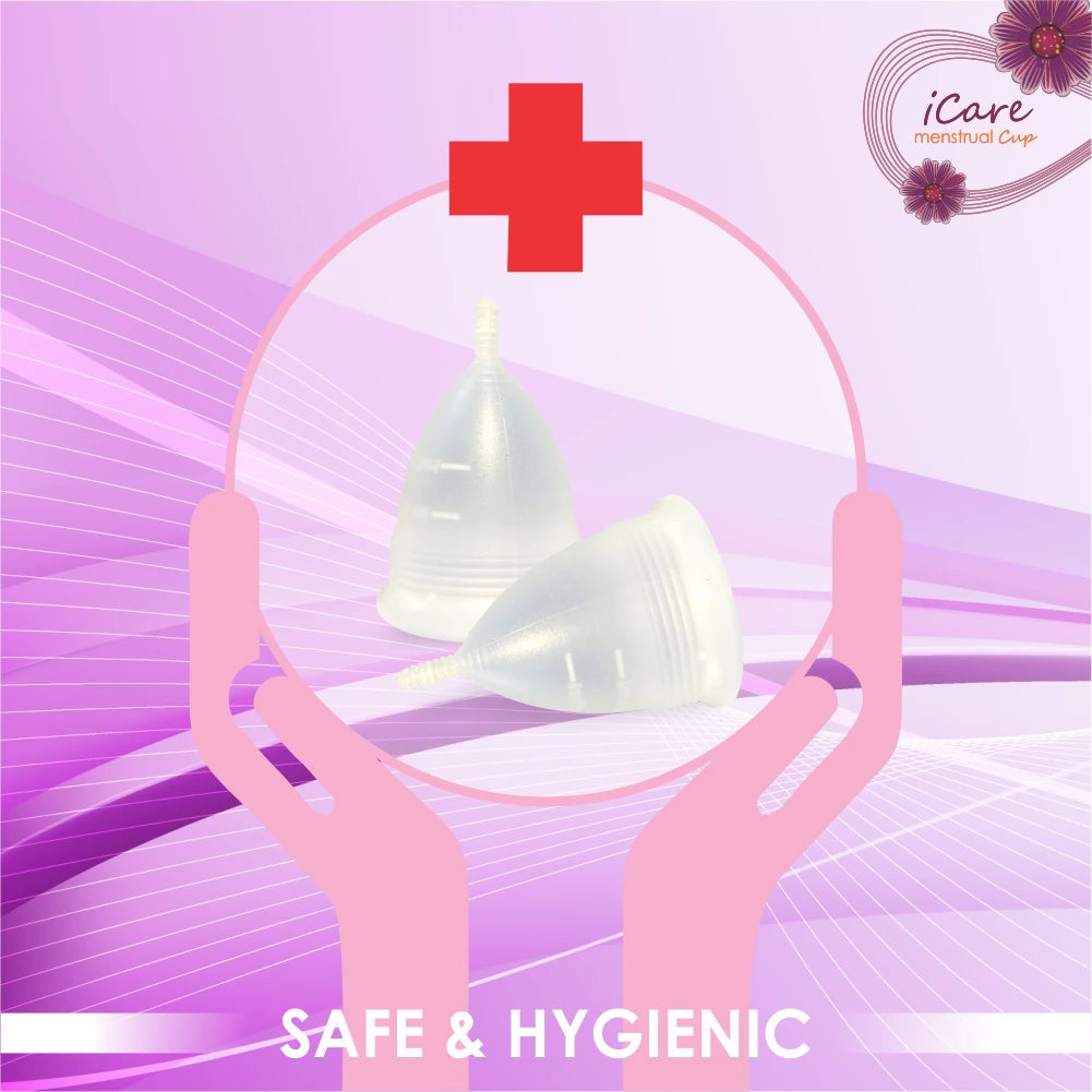 iCare Menstrual Cup (White)