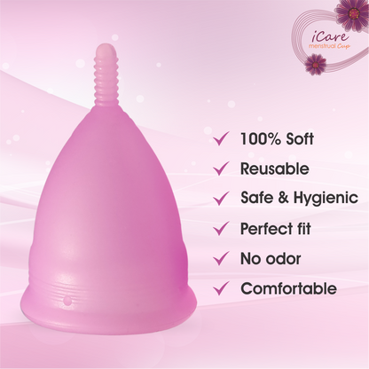 iCare Menstrual Cup Medium (Pink)