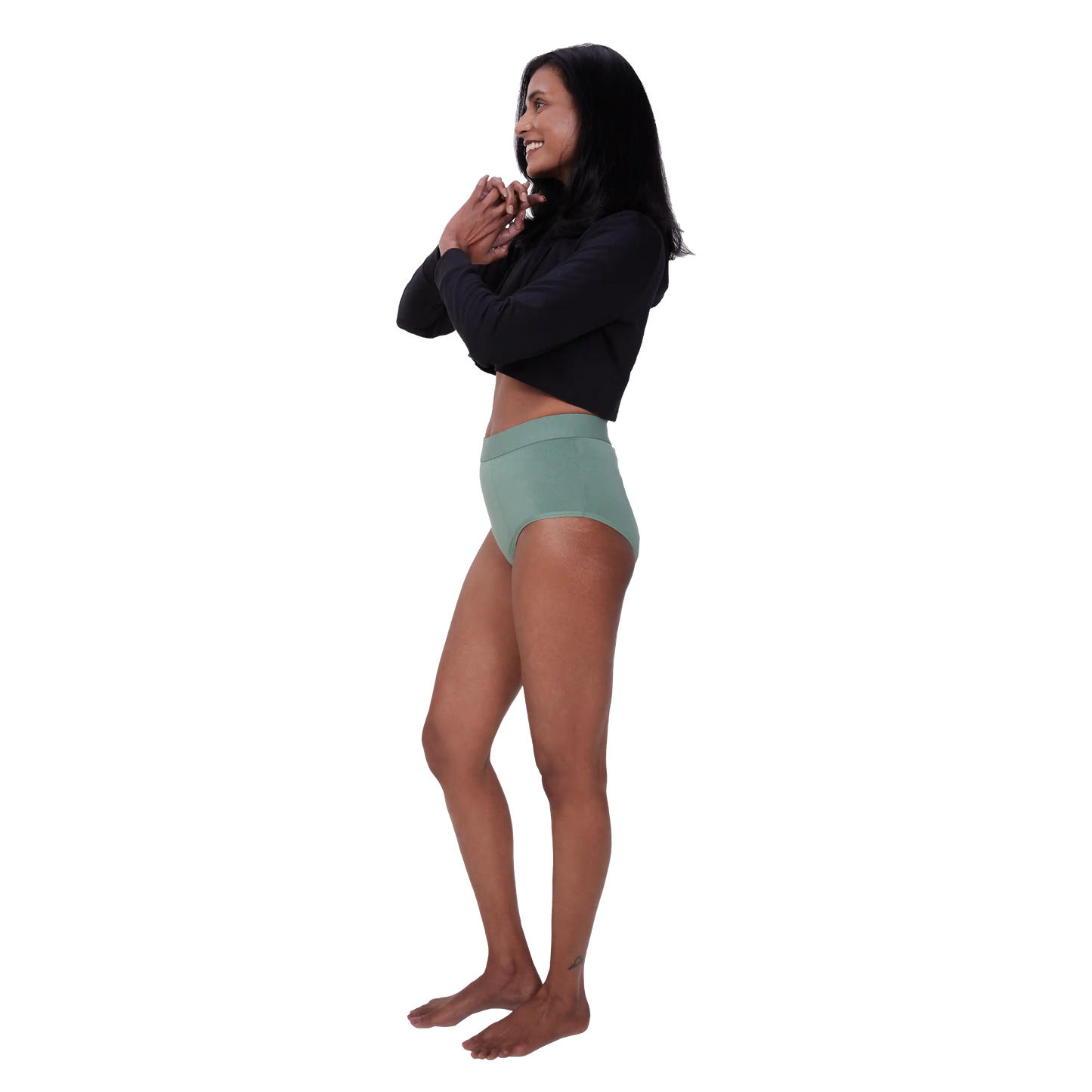 Be Me Hiphugger Mint Green Period Panty