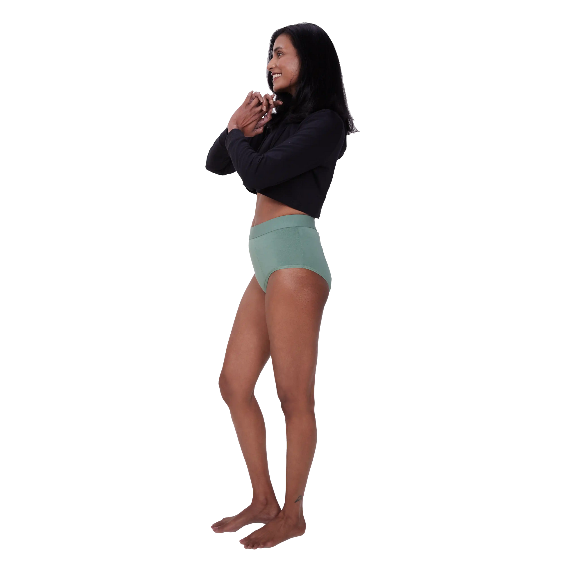 Be Me Hiphugger Mint Green Period Panty