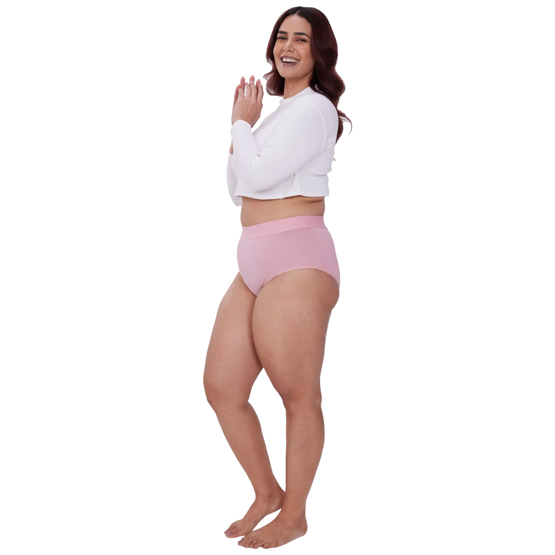 baby pink heavy flow  period panty