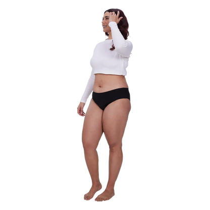 Seamless Period Panty Black