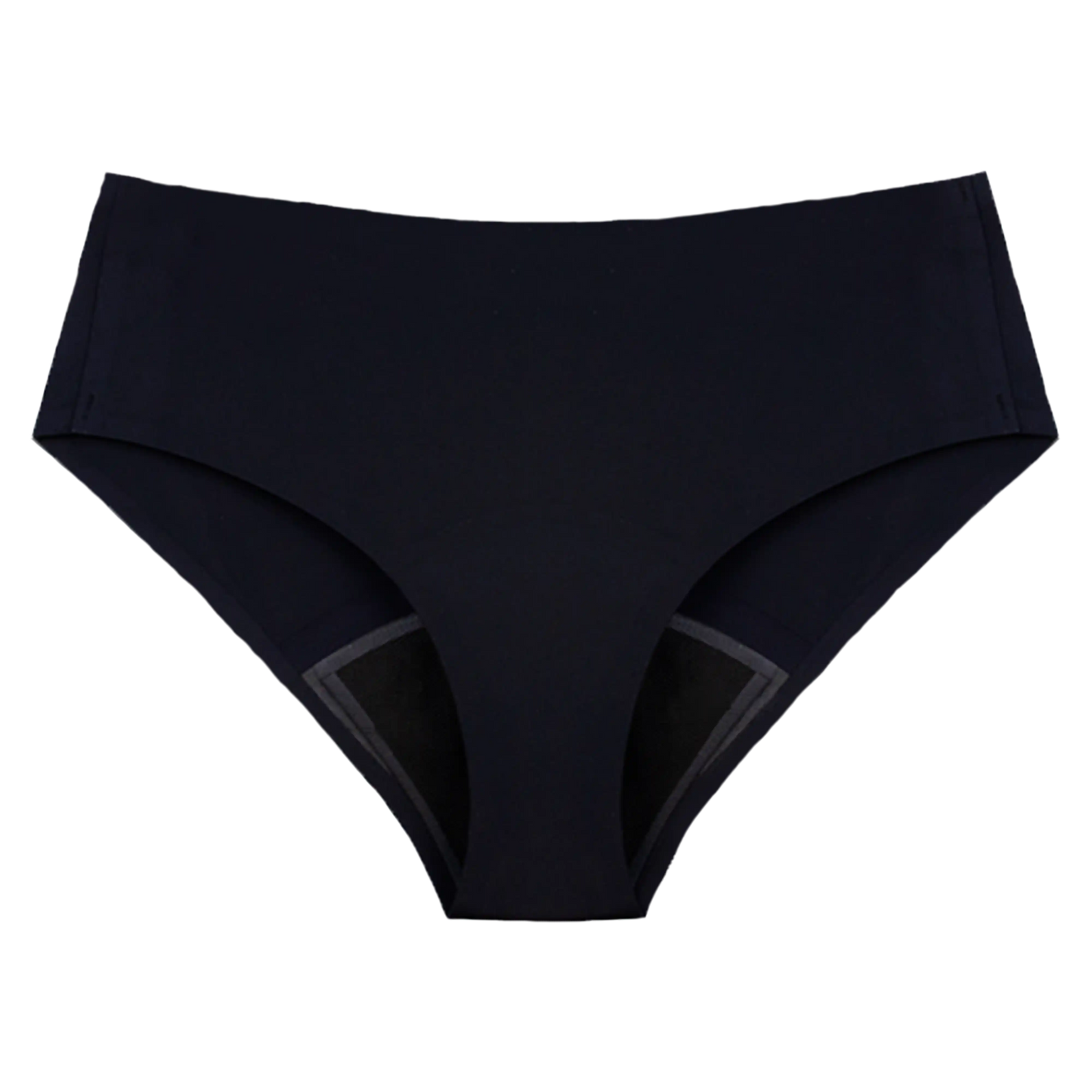 black seamless be me period panty