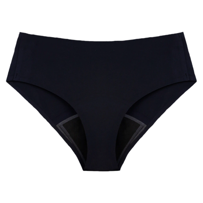 black seamless be me period panty