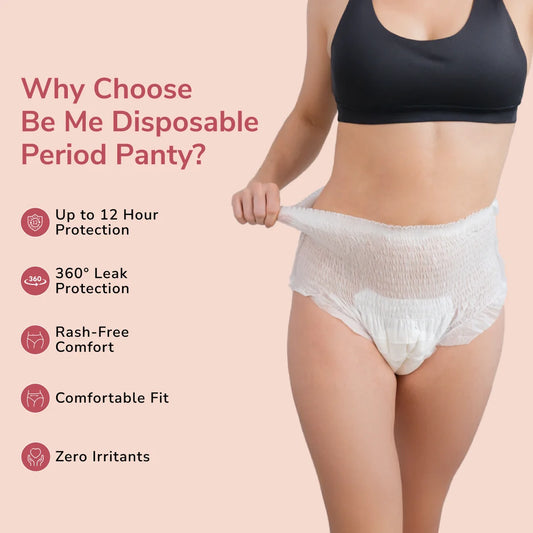 rash-free and leak-free panty