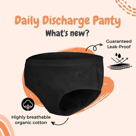 SochGreen Discharge Underwear Hipster