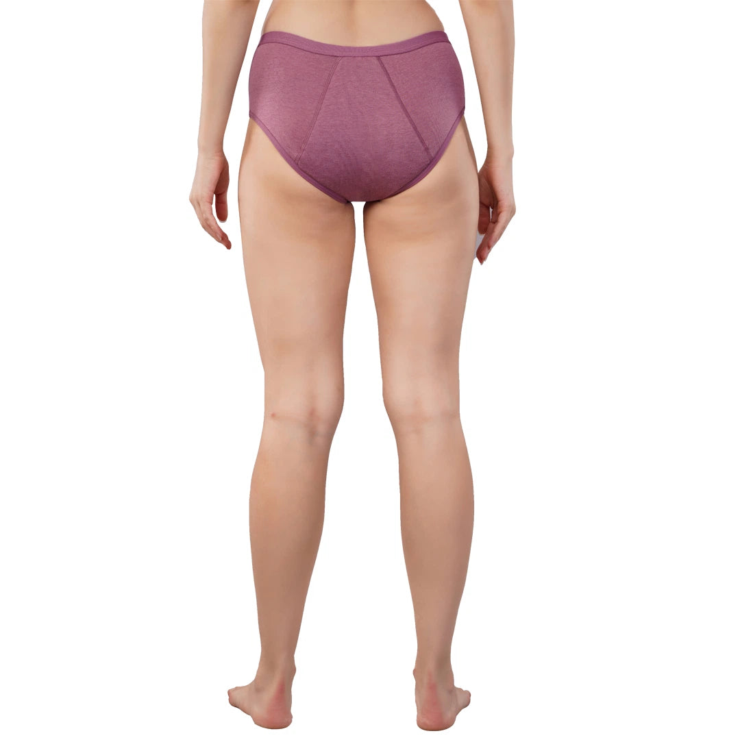 blush pink sustainable stree pink leakproof period panties