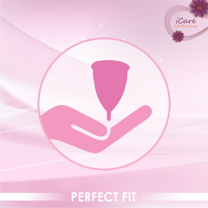 iCare Menstrual Cup Medium (Pink)