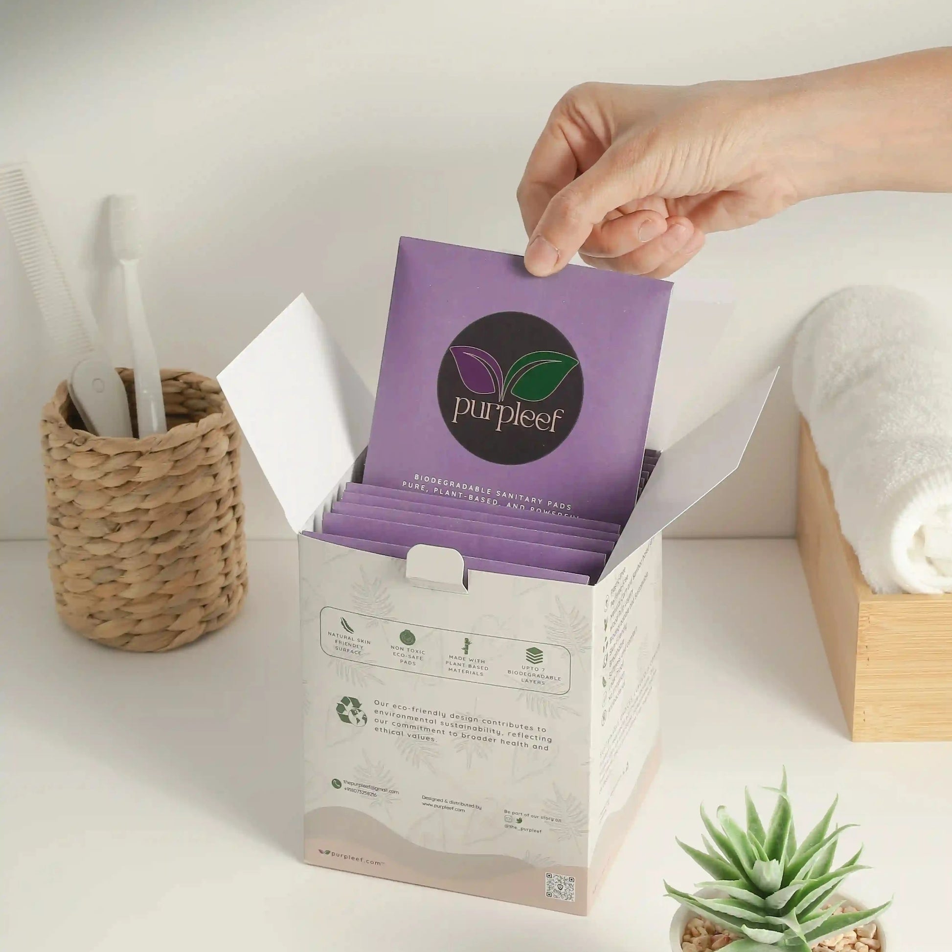 Ecofriendly menstrual pads