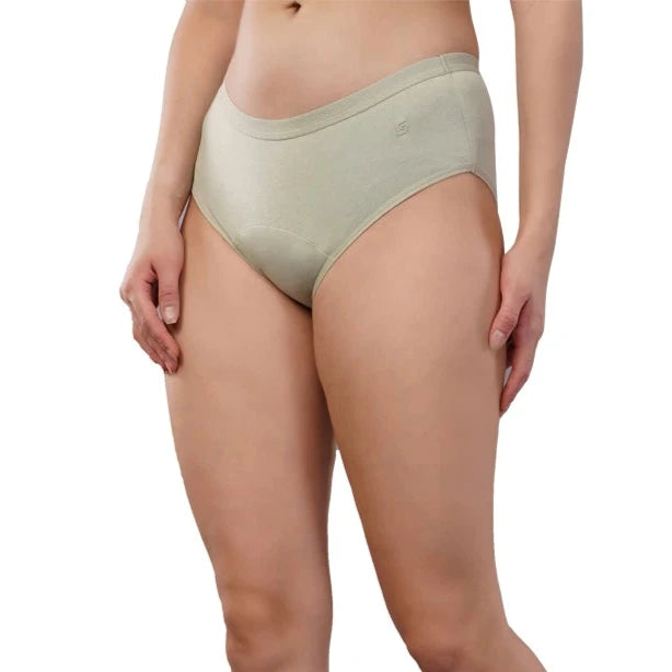 Fig Green rashfree period panty