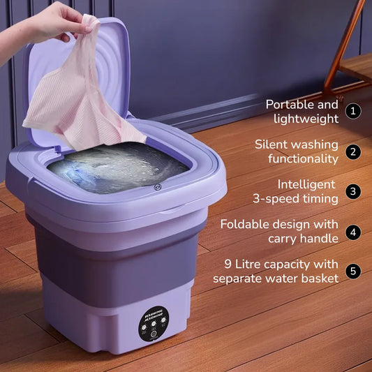 travel friendly washing machine