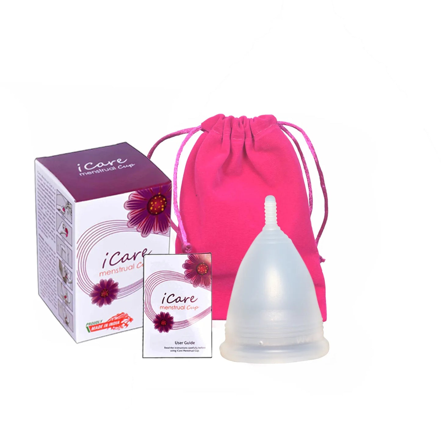 iCare Menstrual Cup (White)