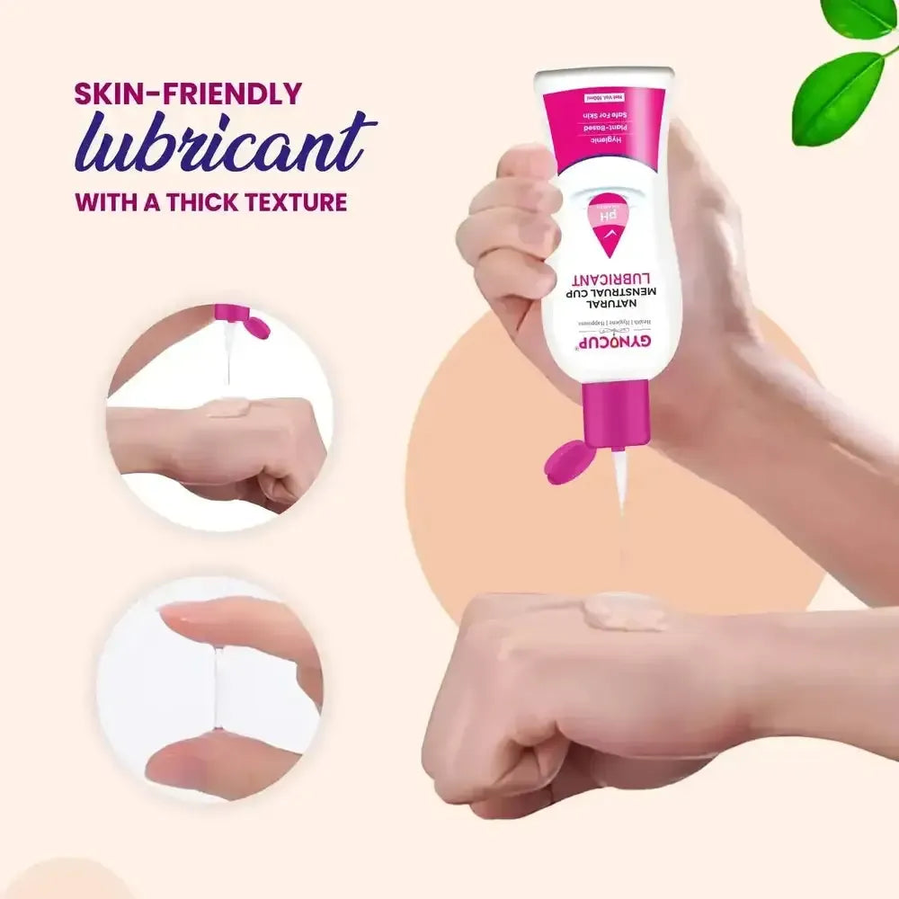 Menstrual Cup Lubricant | Water-based | Chemical-free & Paraben-free Sustainable Stree Menstrual Cup Lubricant | Water-based | Chemical-free & Paraben-free Sustainable Stree